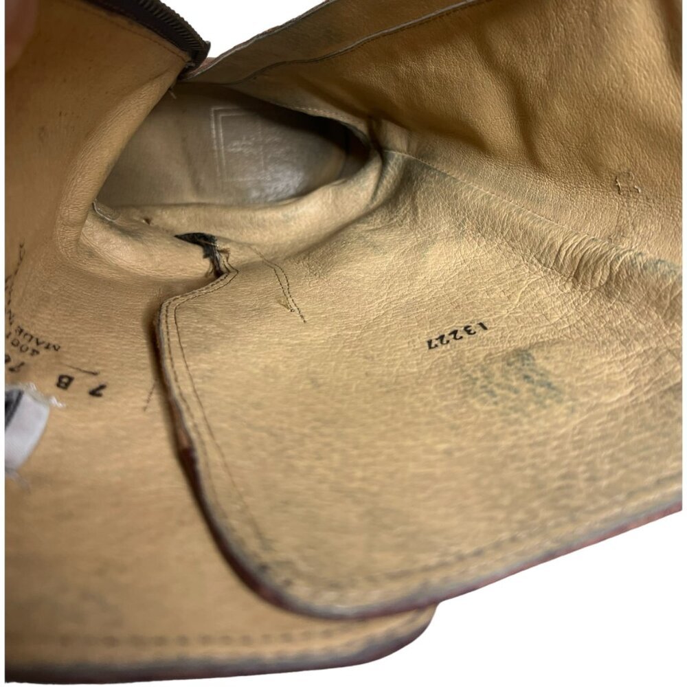 Frye Brown Leather Jayden Moto Boots - Picture 11 of 12